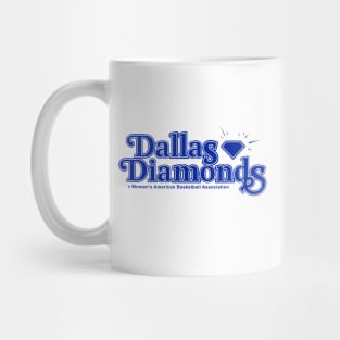 Defunct Dallas Diamonds Basketball WABA Mug